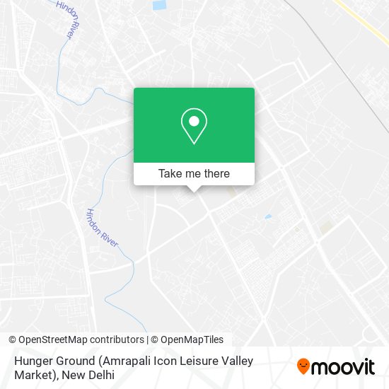 Hunger Ground (Amrapali Icon Leisure Valley Market) map