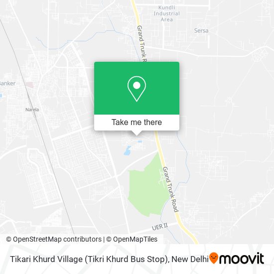 Tikari Khurd Village (Tikri Khurd Bus Stop) map
