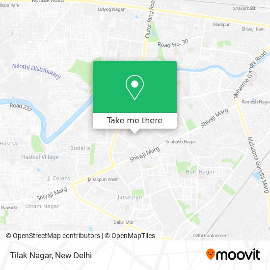 Tilak Nagar map