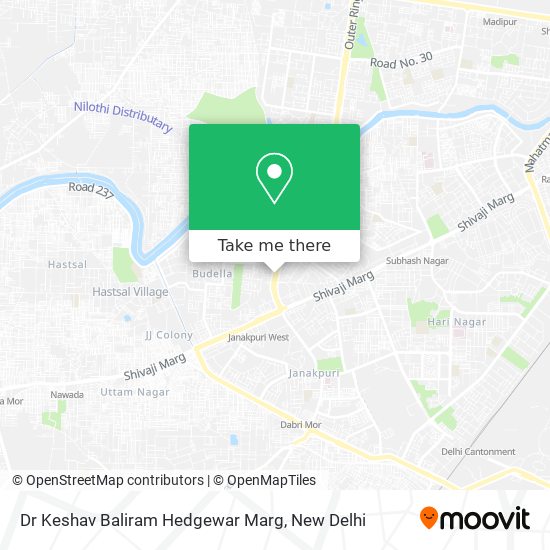 Dr Keshav Baliram Hedgewar Marg map