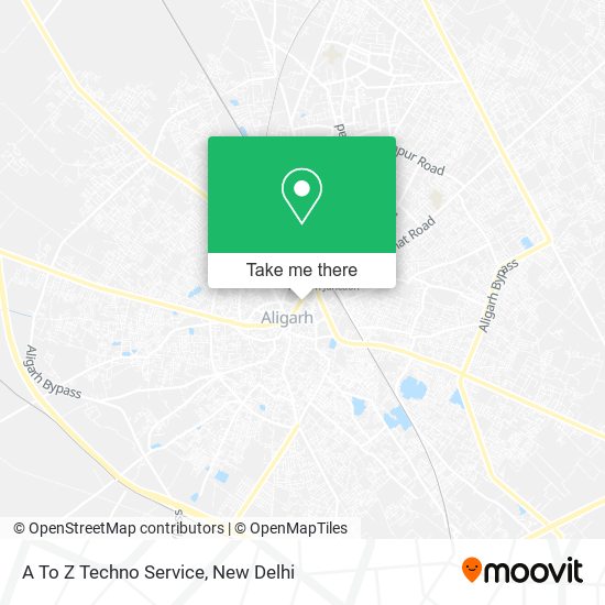 A To Z Techno Service map
