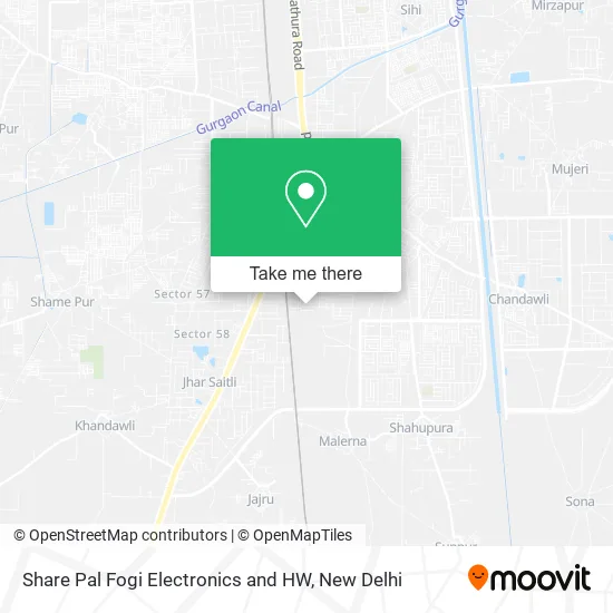 Share Pal Fogi Electronics and HW map