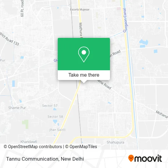 Tannu Communication map