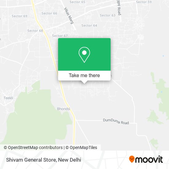 Shivam General Store map