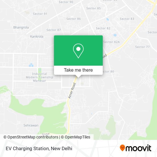 EV Charging Station map