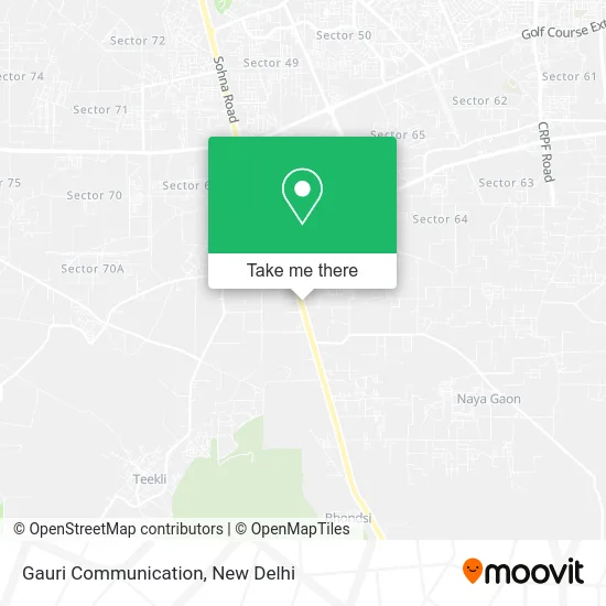 Gauri Communication map