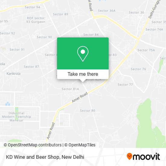 KD Wine and Beer Shop map