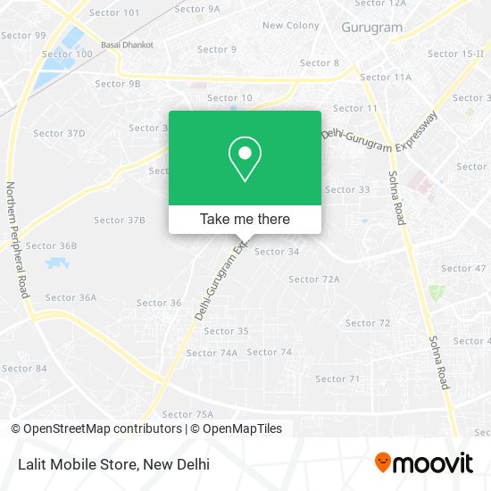 Lalit Mobile Store map