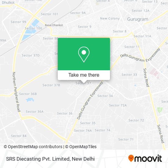 SRS Diecasting Pvt. Limited map