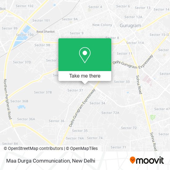Maa Durga Communication map