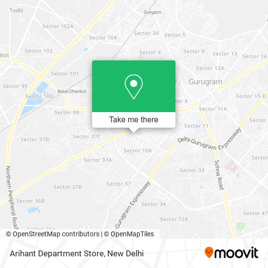 Arihant Department Store map