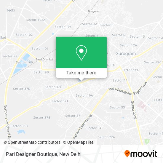 Pari Designer Boutique map