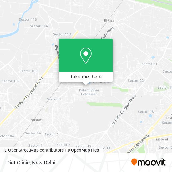 Diet Clinic map