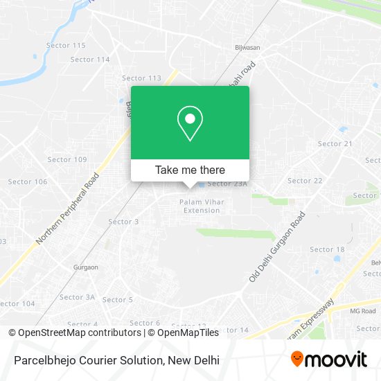 Parcelbhejo Courier Solution map