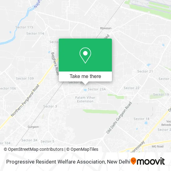 Progressive Resident Welfare Association map