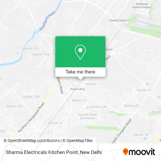 Sharma Electricals Kitchen Point map