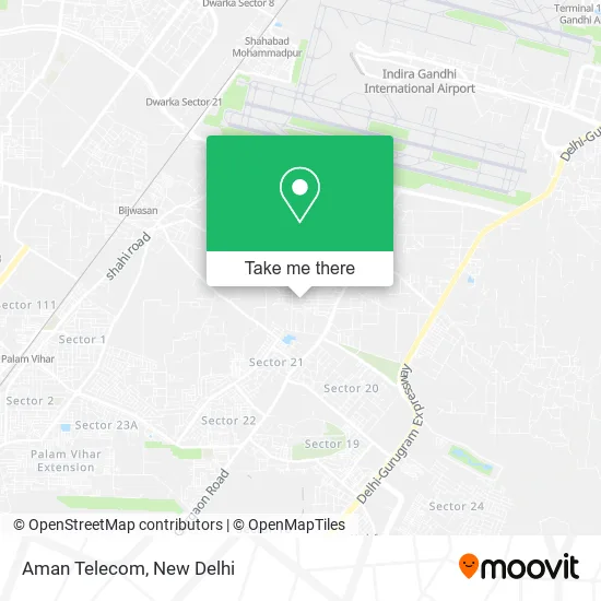 Aman Telecom map