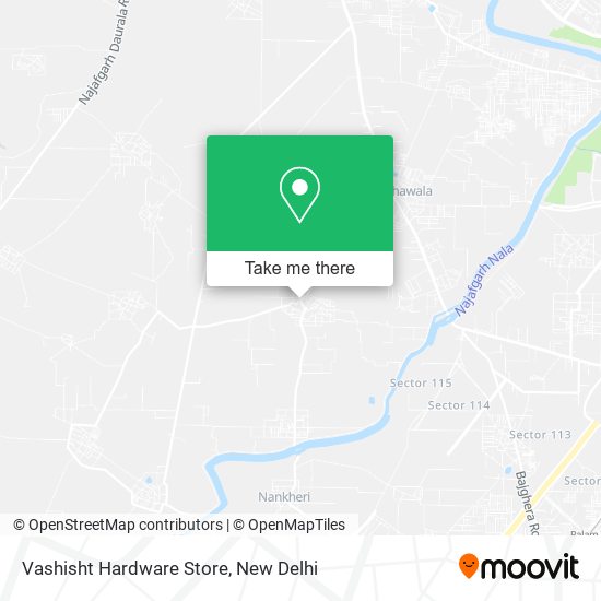 Vashisht Hardware Store map