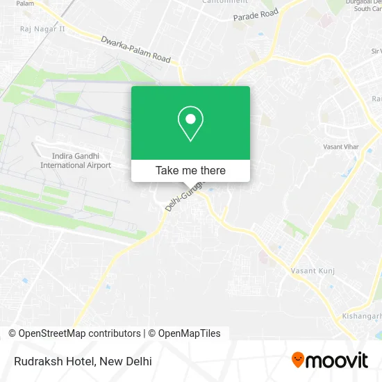 Rudraksh Hotel map