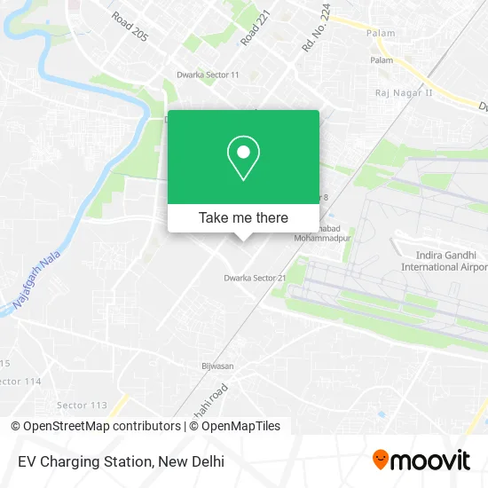 EV Charging Station map