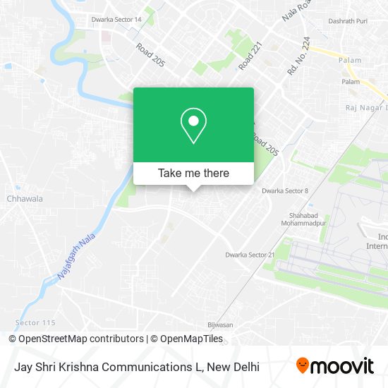 Jay Shri Krishna Communications L map