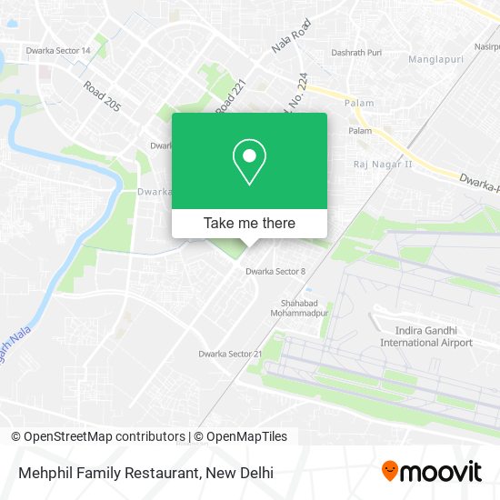 Mehphil Family Restaurant map