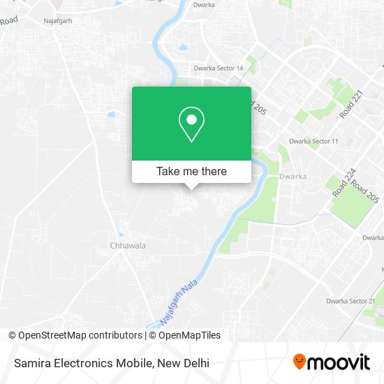 Samira Electronics Mobile map
