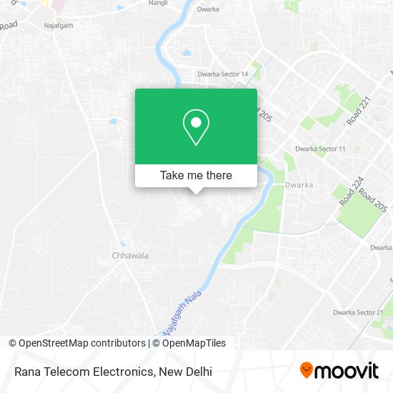 Rana Telecom Electronics map