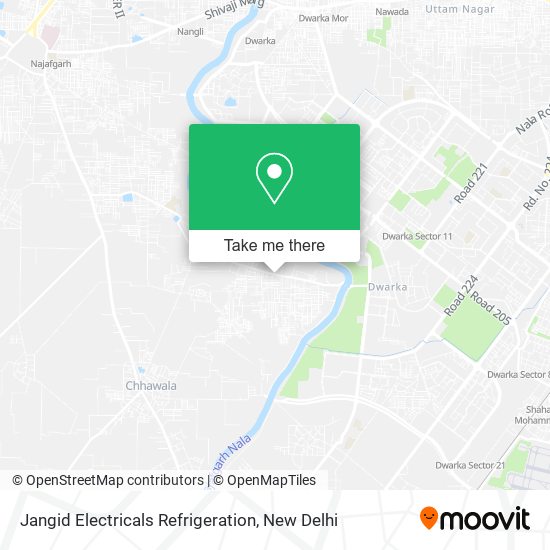 Jangid Electricals Refrigeration map