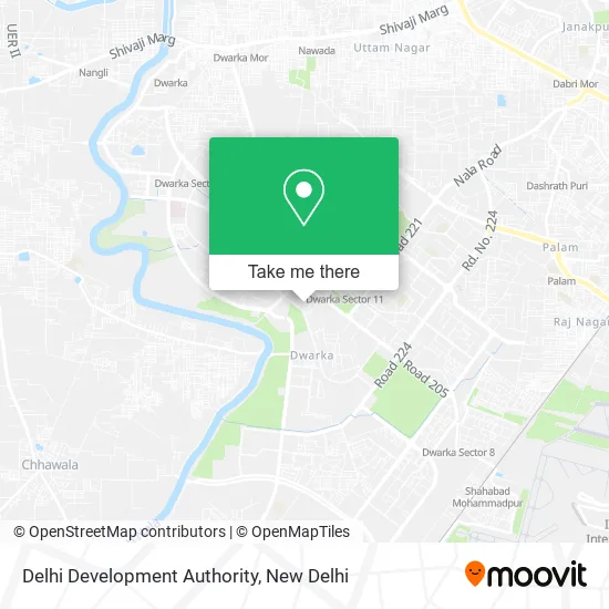 Delhi Development Authority map