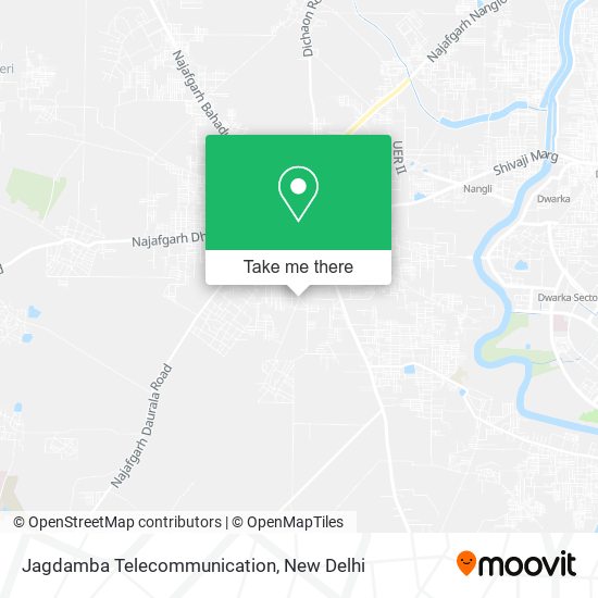 Jagdamba Telecommunication map