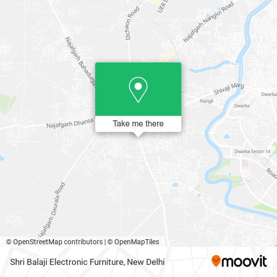 Shri Balaji Electronic Furniture map