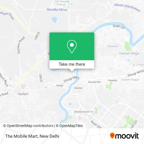 The Mobile Mart map