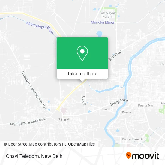 Chavi Telecom map
