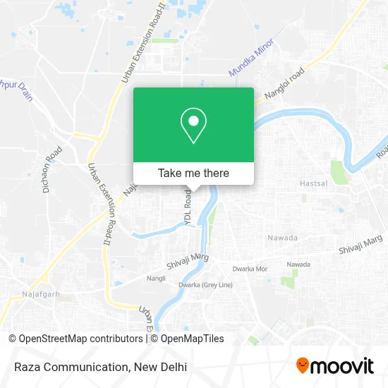 Raza Communication map