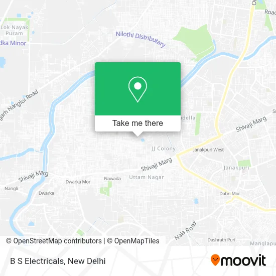 B S Electricals map