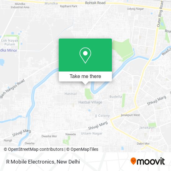 R Mobile Electronics map