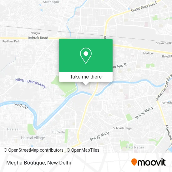 Megha Boutique map