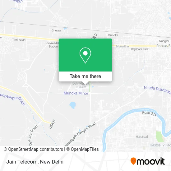 Jain Telecom map