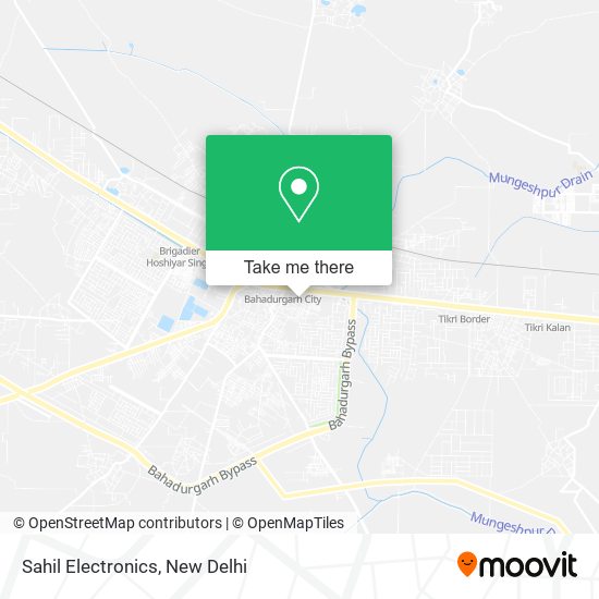 Sahil Electronics map