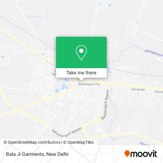 Bala Ji Garments map