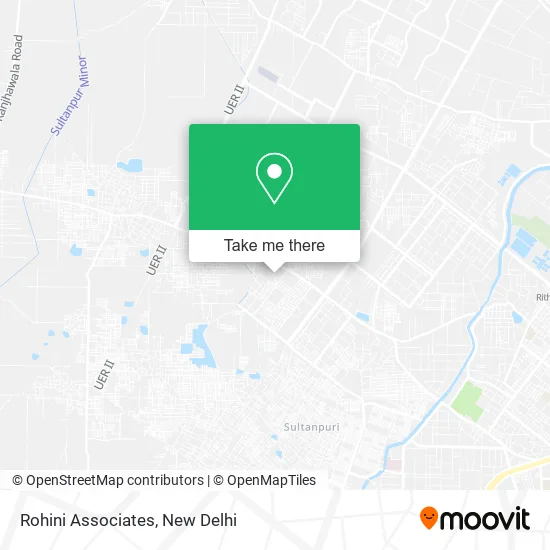 Rohini Associates map