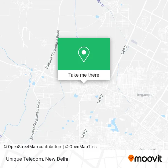 Unique Telecom map