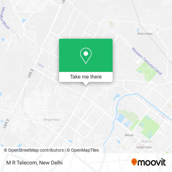 M R Telecom map