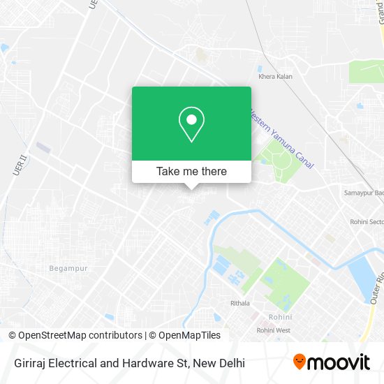 Giriraj Electrical and Hardware St map