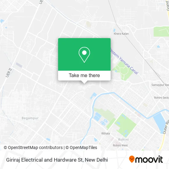 Giriraj Electrical and Hardware St map