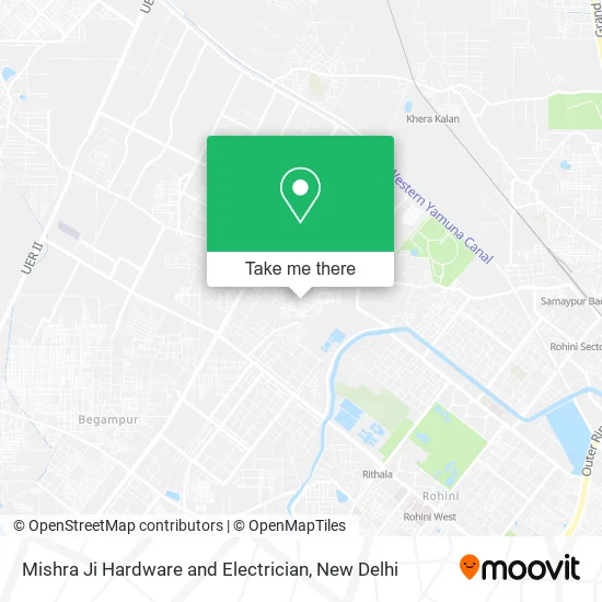 Mishra Ji Hardware and Electrician map