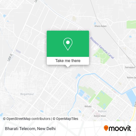 Bharati Telecom map