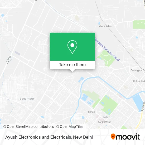 Ayush Electronics and Electricals map