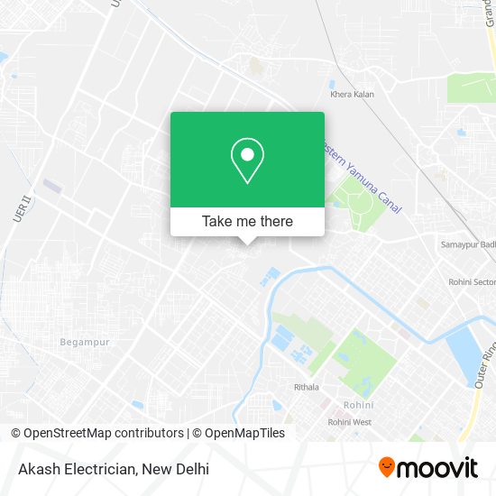 Akash Electrician map